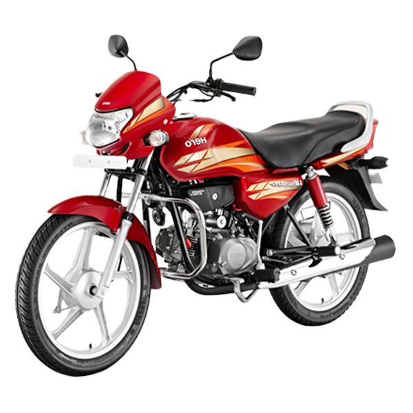 Hero HF Deluxe 110cc BS6 rental model
